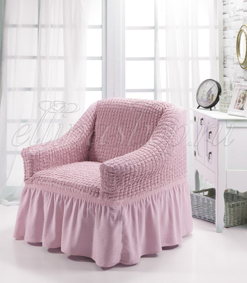 1797 Bulsan светло-розовый чехол для кресла Karna рис. 1