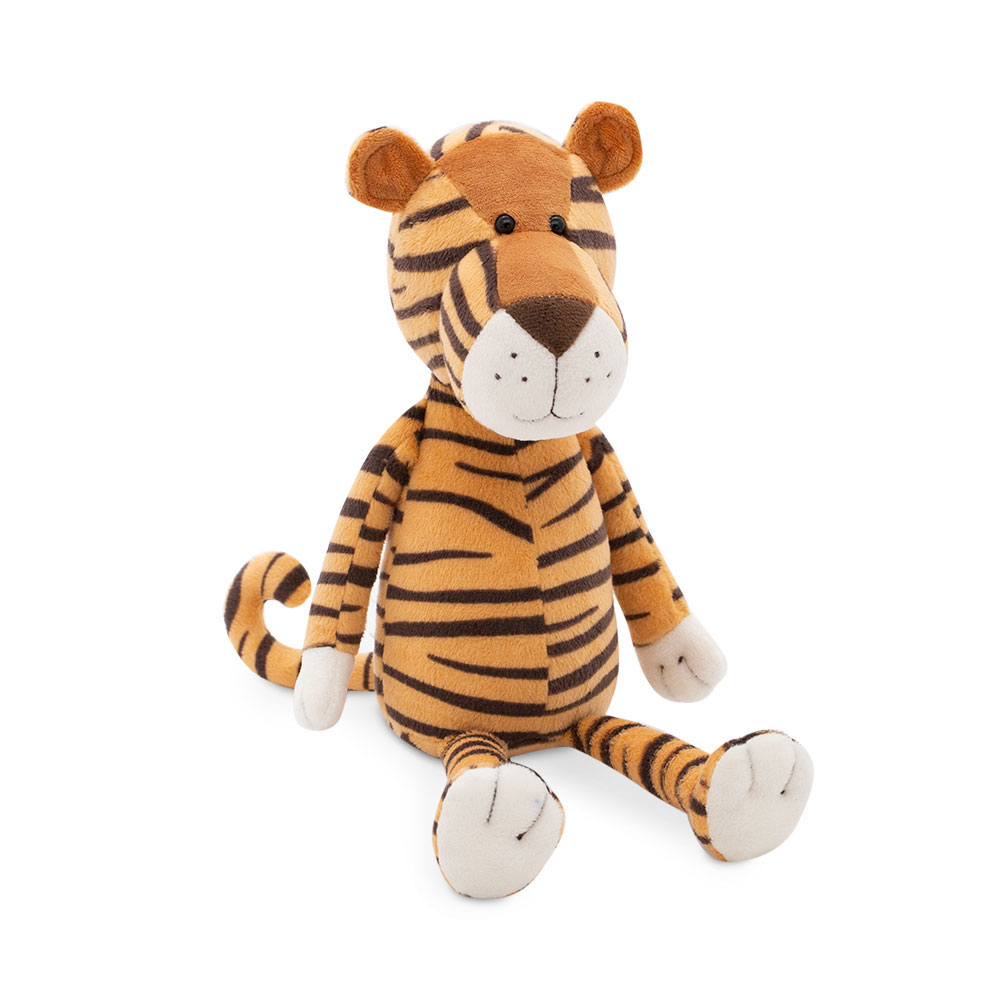 Мягкая игрушка 2242 Тигр Алекс без одежды 50 см Orange