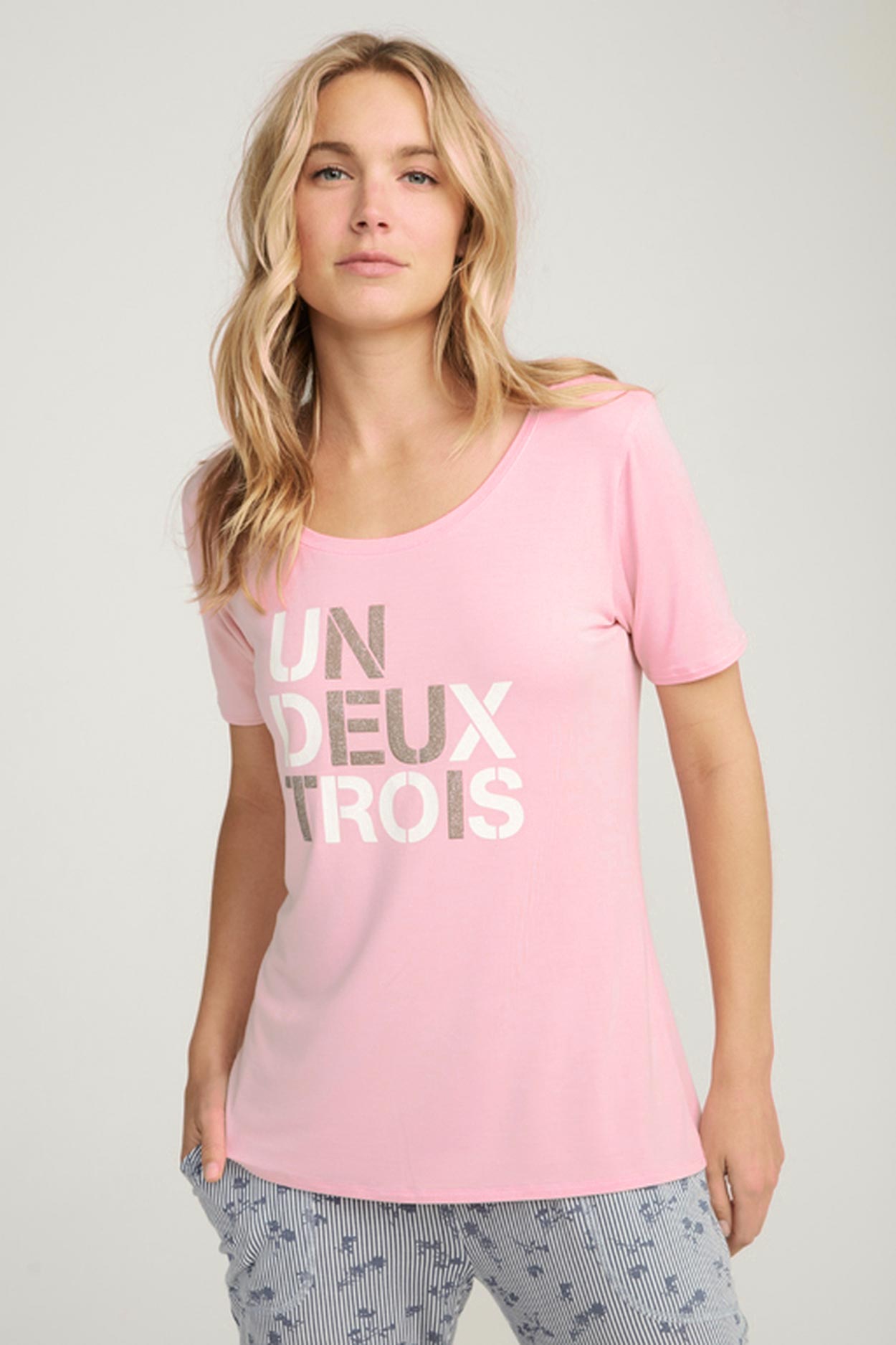 Женская футболка 853137H розовый Jockey