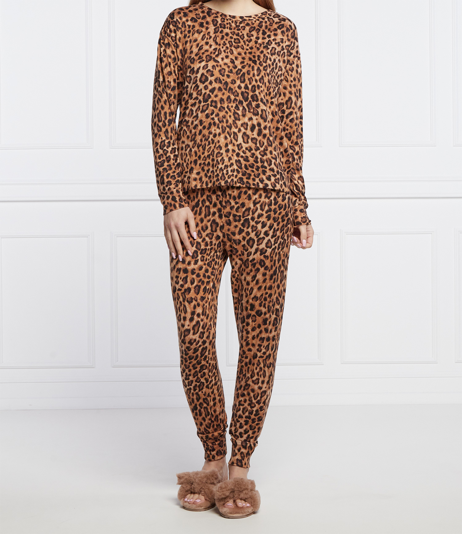 Комплект (кофта, брюки) ILN92127F леопард Ralph Lauren рис. 1