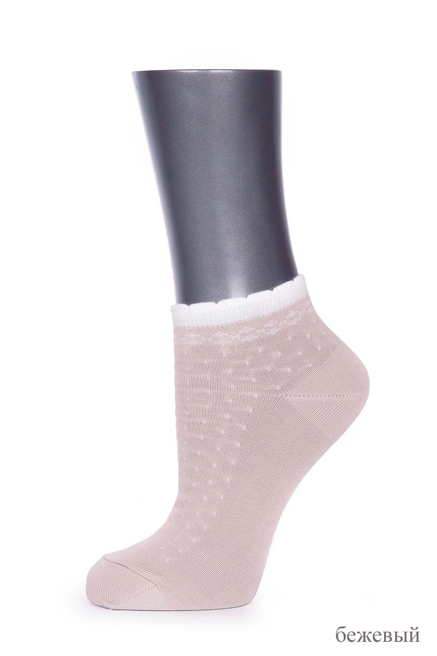 Женские носки, укороченные CD016 бамбук Alla Buone