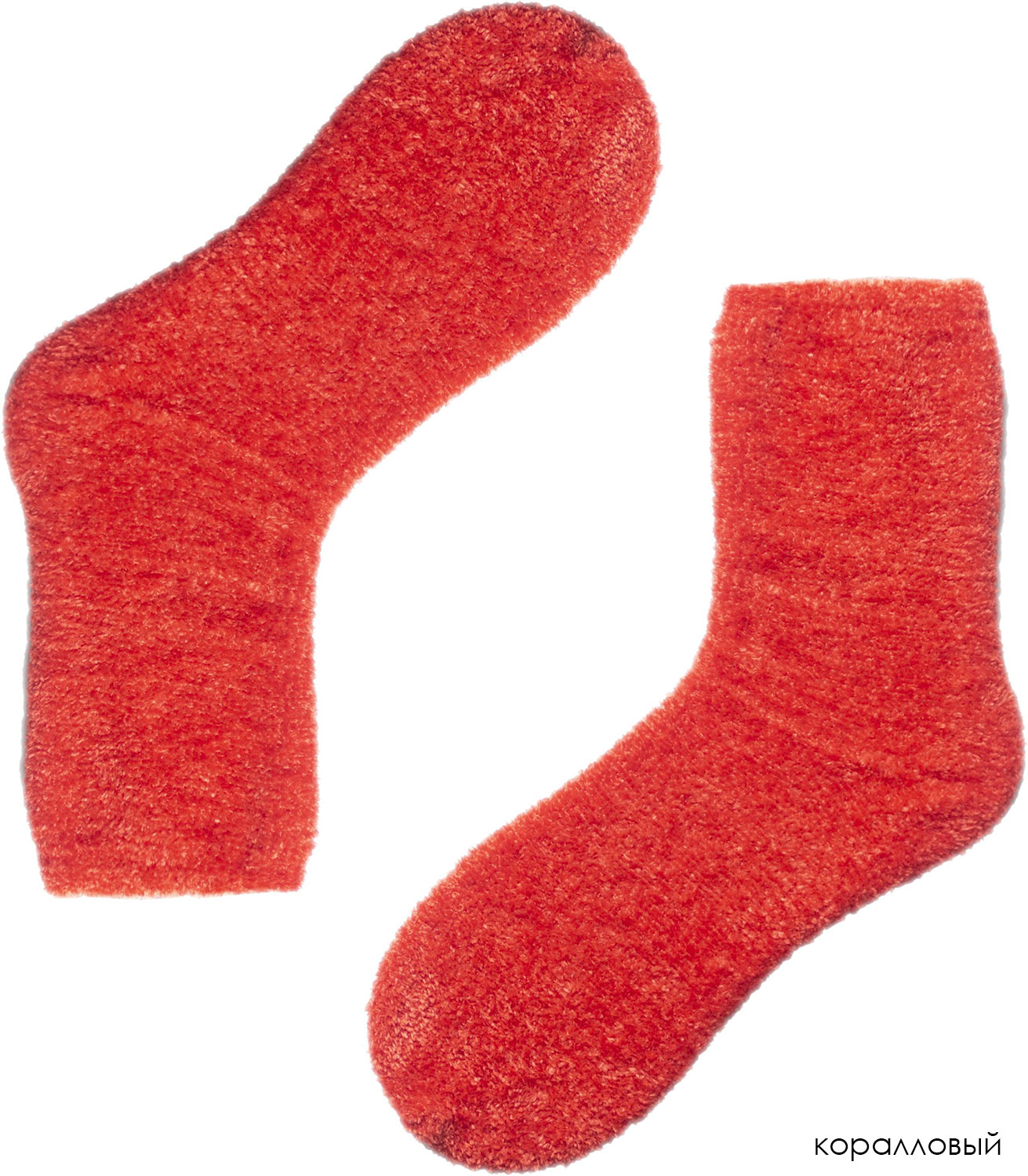 Женские пушистые носки 52-97 Soft Conte рис. 1