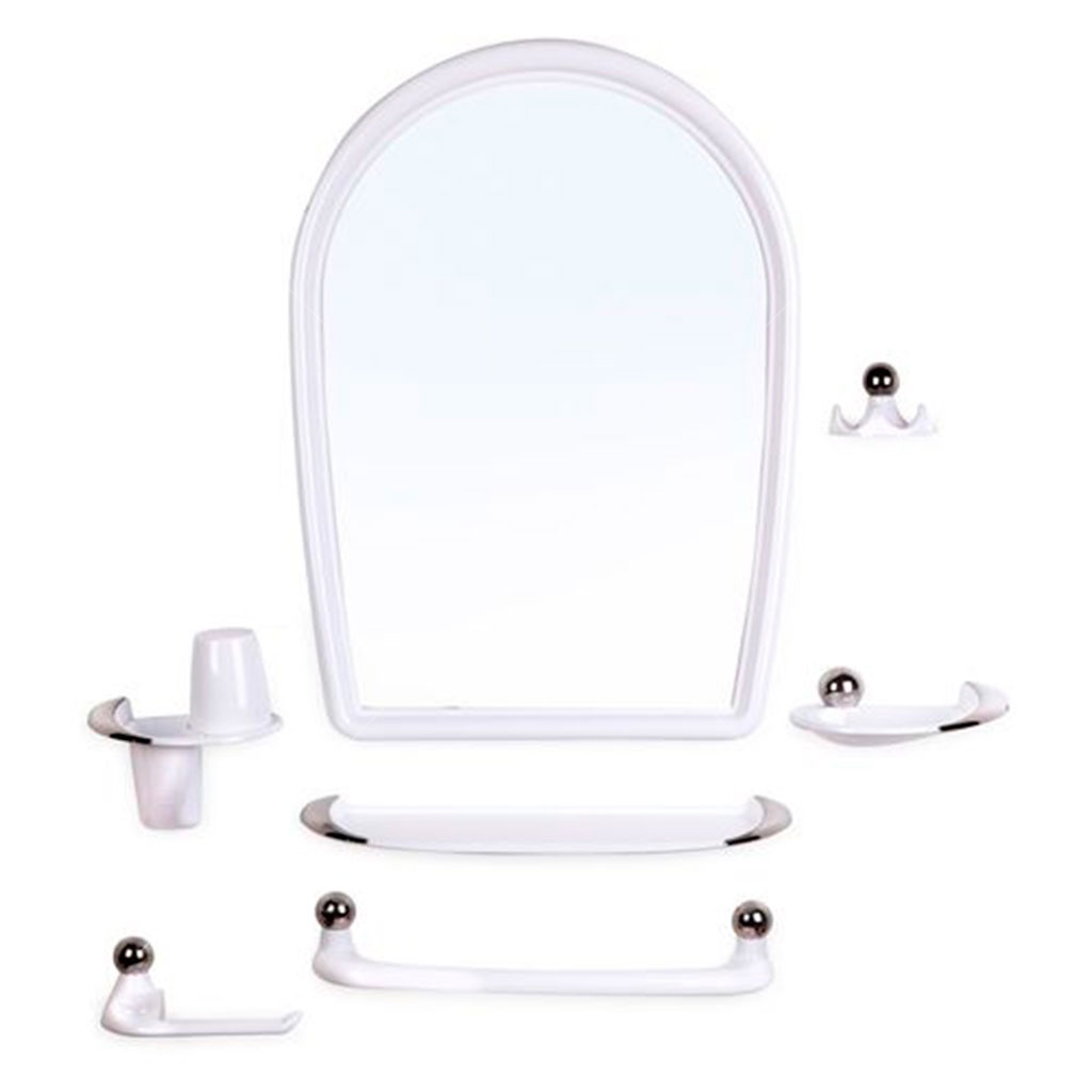Набор для ванной с зеркалом. Зеркальный набор Беросси Вива Классик. Зеркало Berossi. Набор для ванной Berossi Вива Классик 10208 голубой.