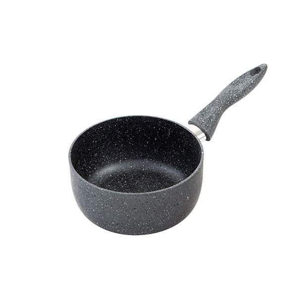 Ковш ST-031 "Stone pan" ст/кр 18 cм серый рис. 1