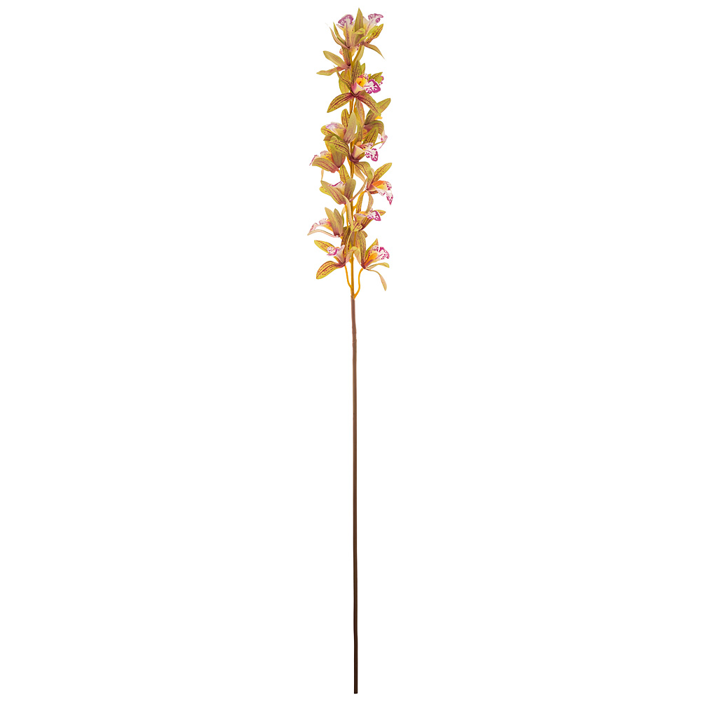 Цветок искусственный 278-134 орхидея дендробиум 102 см
