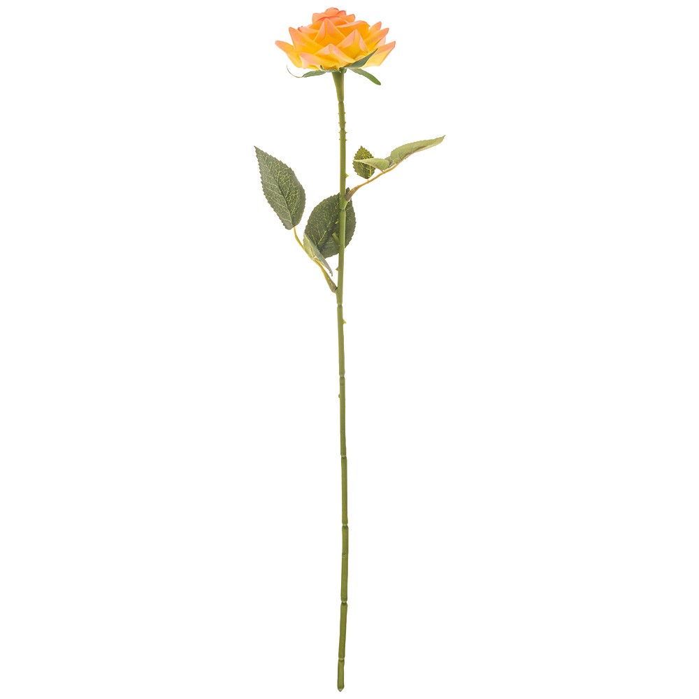 Цветок искусственный 281-608 роза 53 см рис. 1