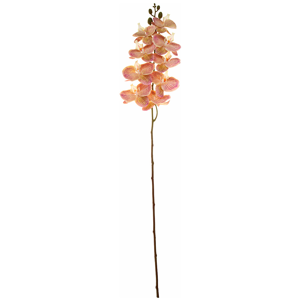 Цветок искусствнный 283-609 орхидея 96 см, шампань