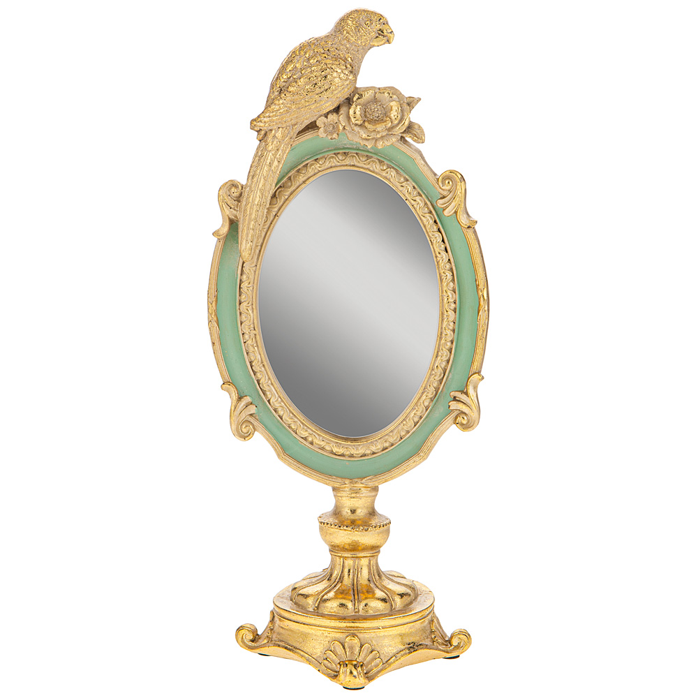 Зеркало настольное 504-248 коллекция рококо 13,5*12*31 см