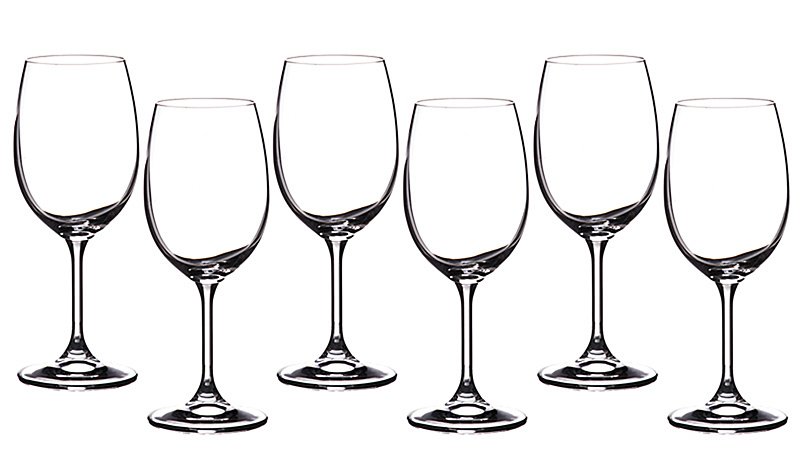 Набор бокалов для вина 669-070 из 6 шт. "Клара" 350 мл рис. 1
