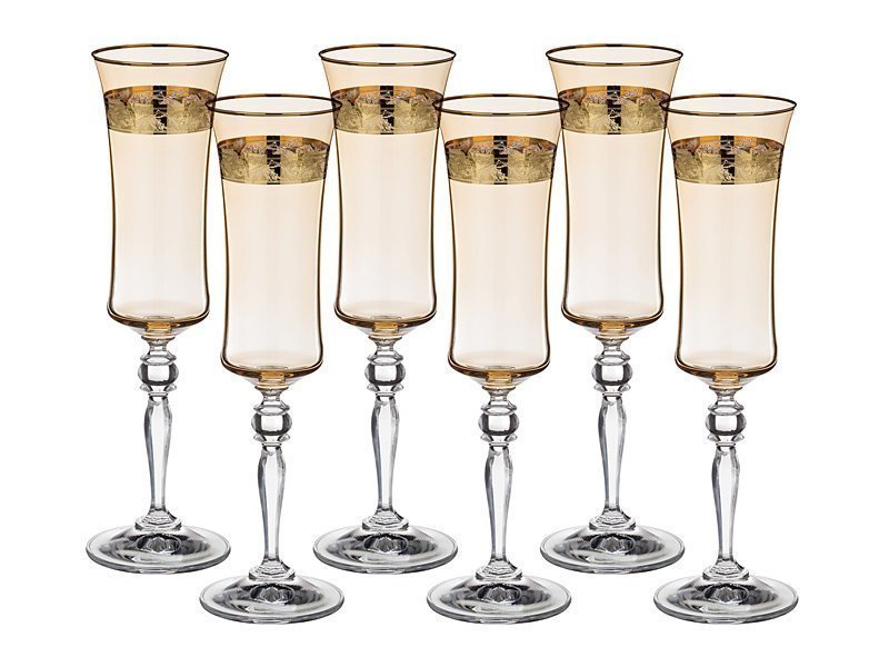 Набор бокалов 674-309 для шампанского из 6 шт "Грейс" 190 мл рис. 1