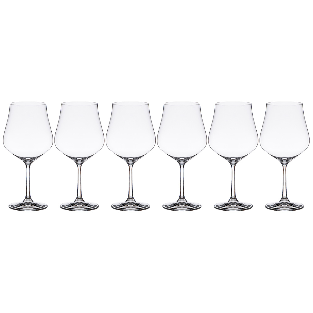 Набор бокалов для вина 674-764 600 мл из 6 шт tulipa 22 см