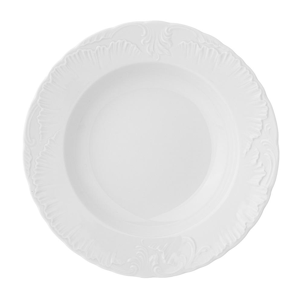 Тарелка суповая рококо 676-110 22,5 см
