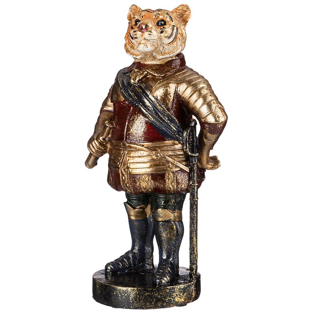 Фигурка 774-154 коллекция средневековый бал тигр 11,5*8,5*21,5 см рис. 1