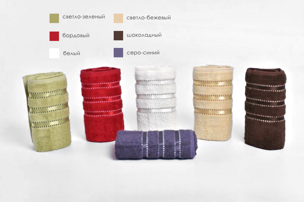 Махровое бамбуковое полотенце (1 шт) Cassador DF рис. 1
