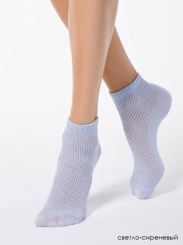 Ажурные носки с люрексом 15С-81СП Conte