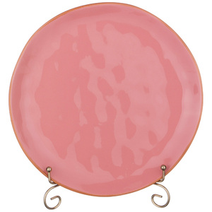 Тарелка обеденная 408-102 concerto розовый 26 см