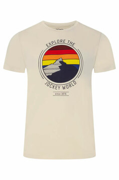 Трикотажная футболка 500747 (182) светло-серый Jockey