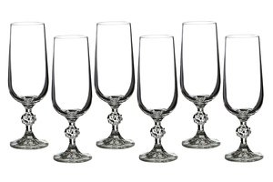 Набор бокалов 674-250 "Клаудия" для шампанского из 6 шт