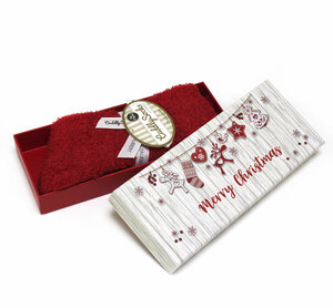 Теплые носки в белой подарочной коробке 712545-588 красный Taubert