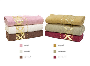 Махровое полотенце с вышивкой 2221/2222 (1 шт) Gelidonya Karven