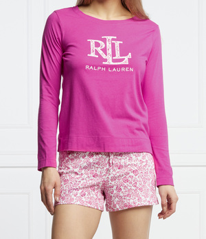 Пижама трикотажная (кофта, шорты) ILN72156 розовый Ralph Lauren
