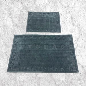 Комплект ковриков для ванной (60х100 + 50х60) Grek темно-серый Karven