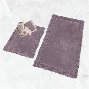 Комплект ковриков для ванной (60х100 + 50х60) K.M.Duz лиловый Karven