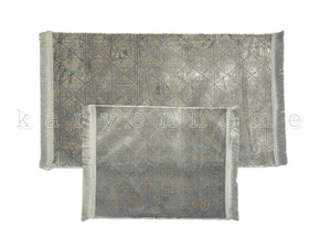 Комплект ковриков с бахромой (60х100 + 50х60) Saten v-3 Karven