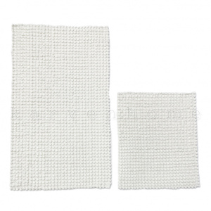 Комплект ковриков из микрофибры (60х100 + 50х60) Micro кремовый Karven