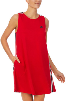 Трикотажное платье YI2622534 красный DKNY