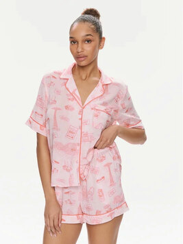 Комплект (жакет, шорты) YI70003 розовый DKNY
